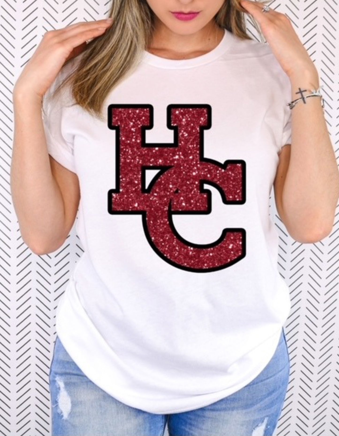 The Faux Glitter HC Tee