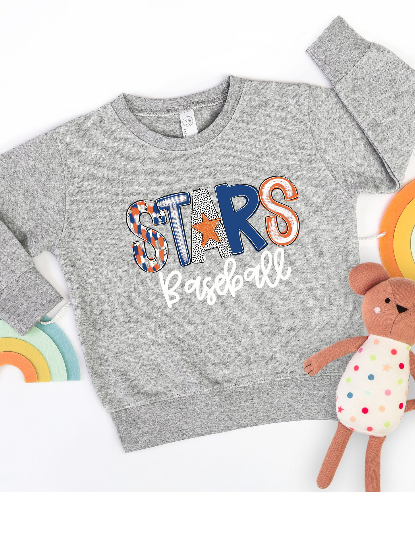 The Poppy Stars Baseball Sweatshirt