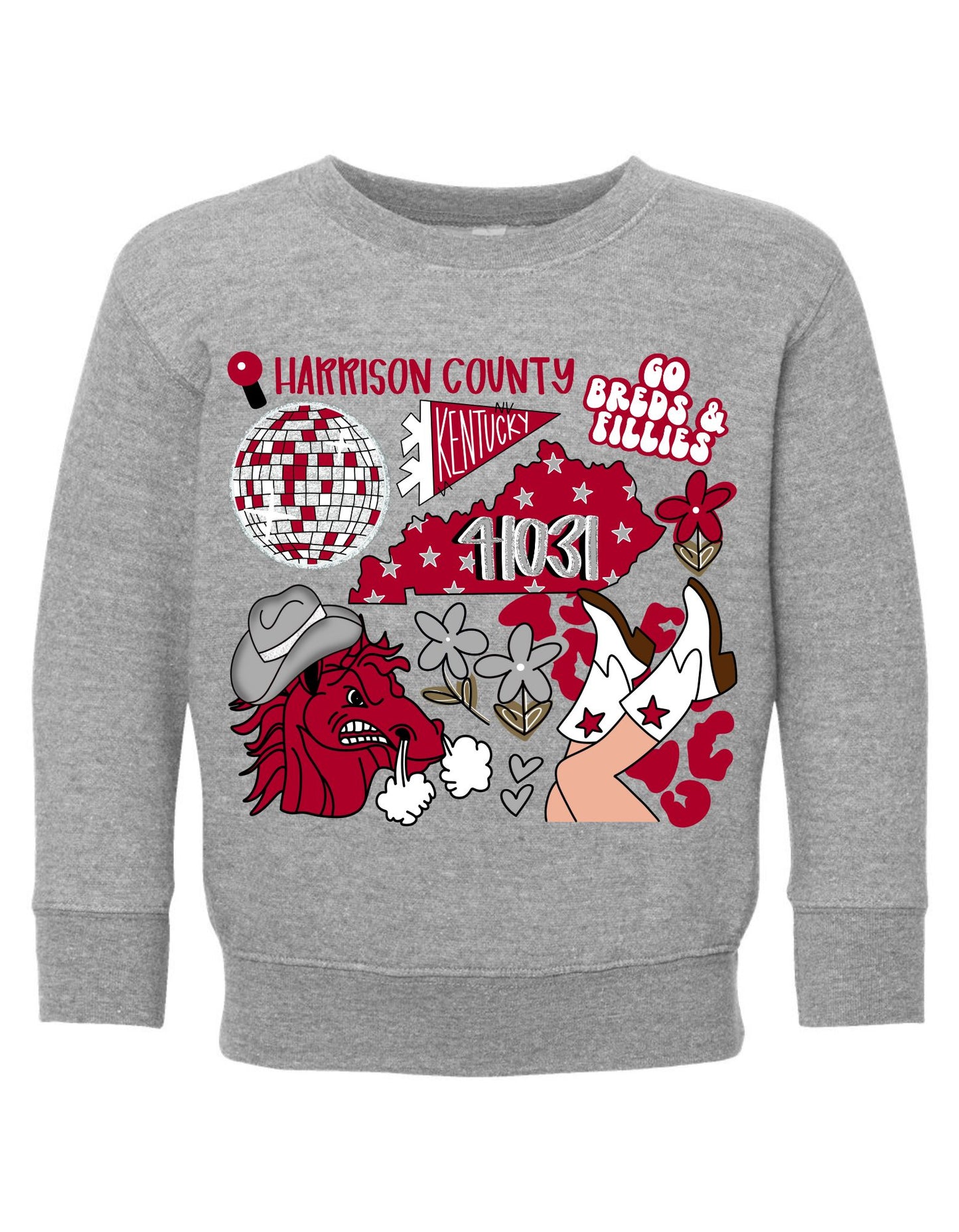 The Harrison County Doodles Sweatshirt- toddler