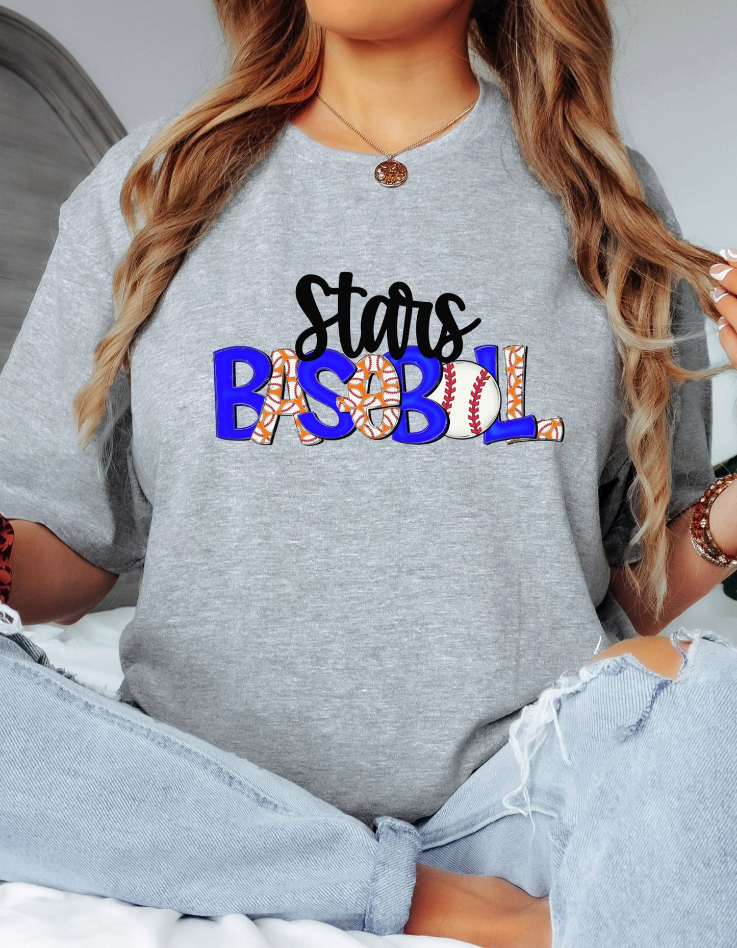 The Stars Baseball Tshirt