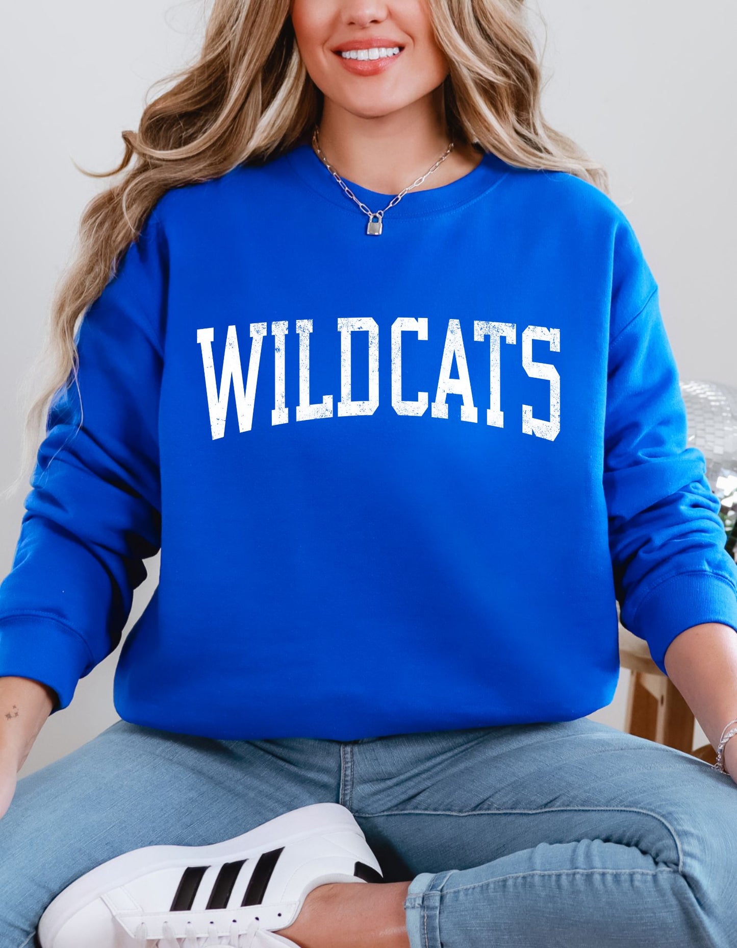 The Distressed Wildcats Sweatshirt