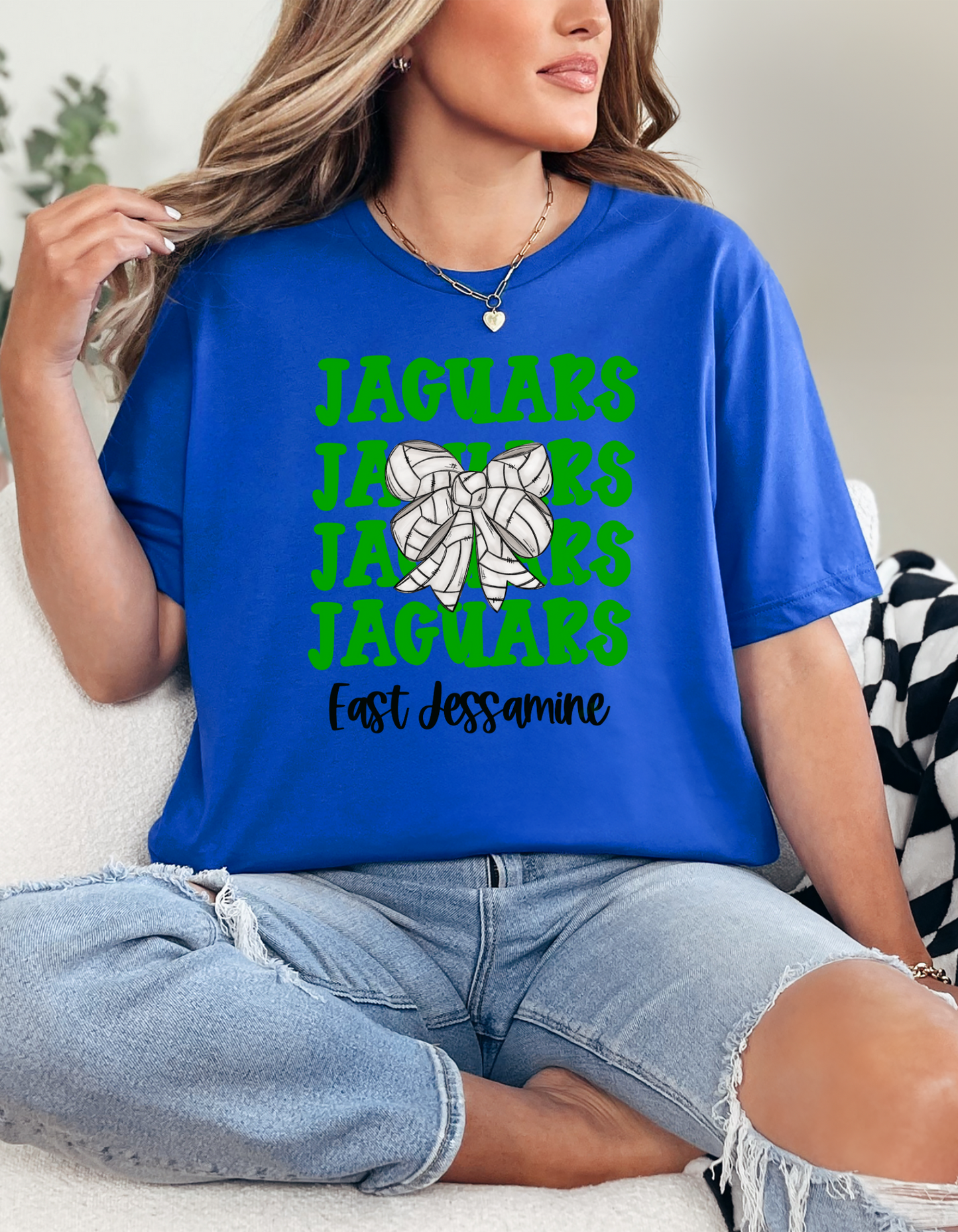 The Volleyball Bow Tee