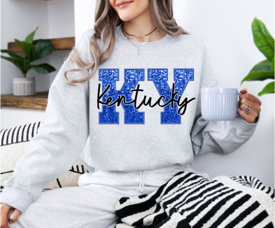 The KY Faux Glitter Sweatshirt