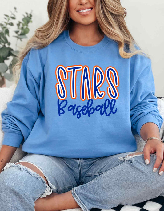 The Stars Baseball Sweatshirt
