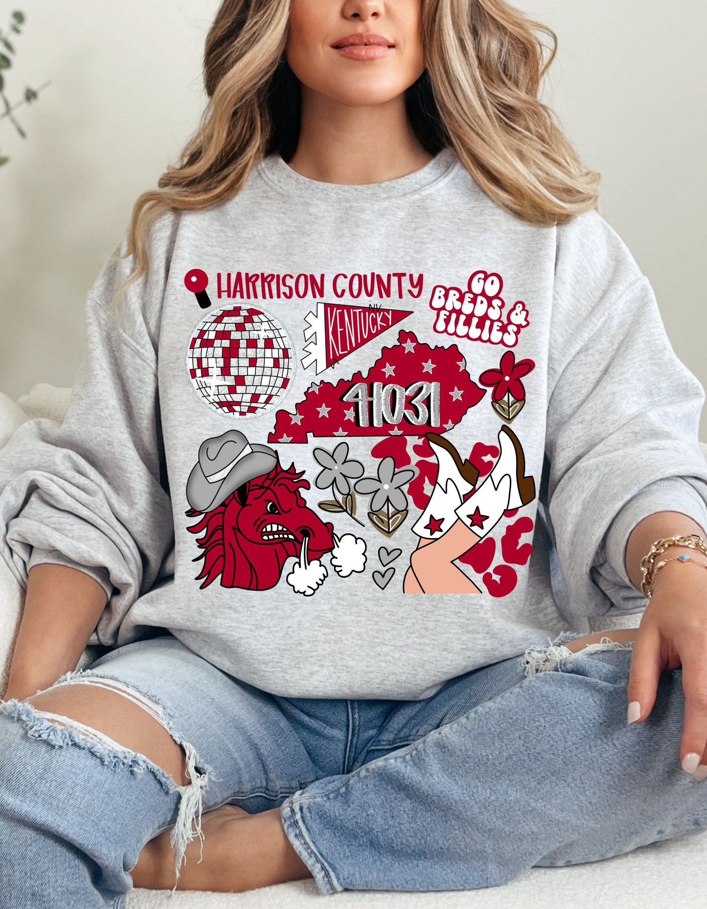 The Harrison County Doodle Sweatshirt