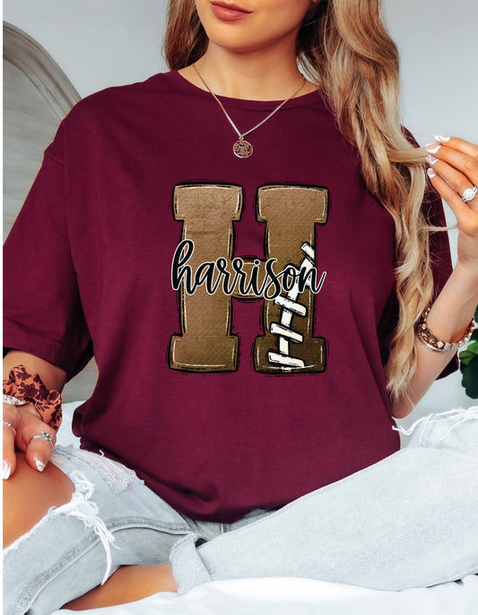 The H Football Tshirt