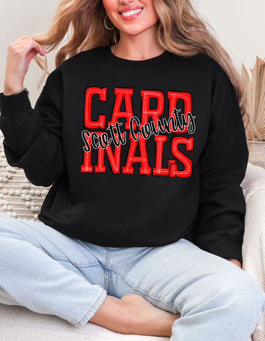 The Cardinals Scribble Sweatshirt