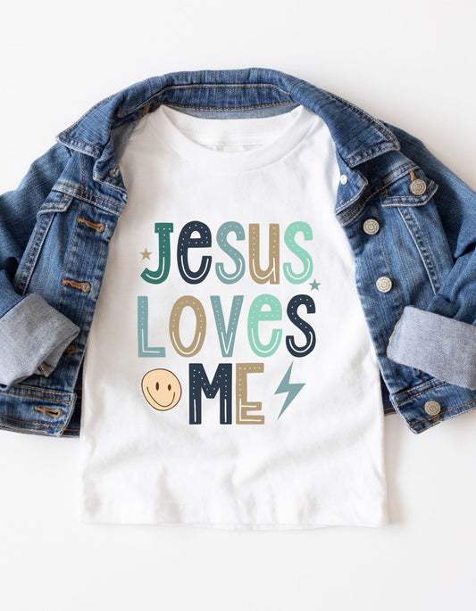 The Jesus Loves Me Tee- Toddler
