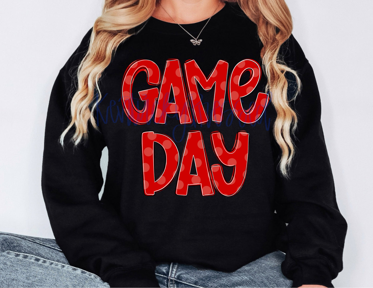 The Polka Dot Red Game Day