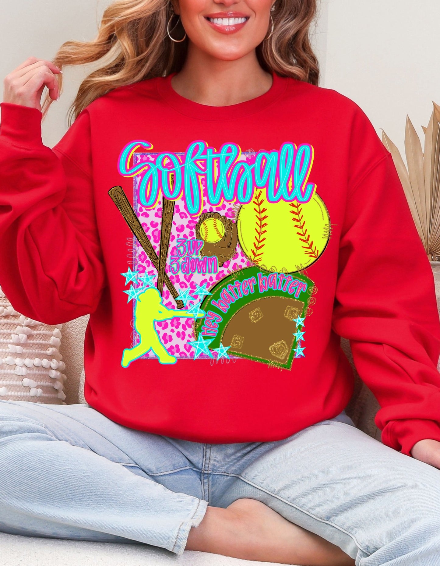 The Preppy Softball Sweatshirt