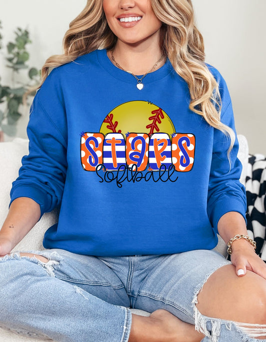 The Stars Softball Sweatshirt