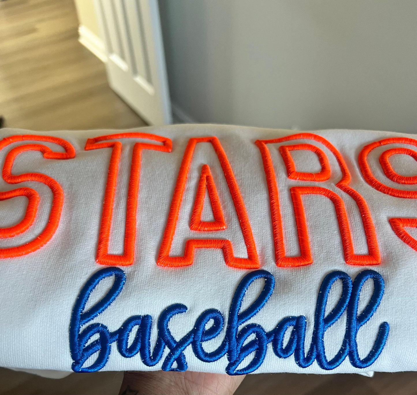 The Stars Baseball Puff Sweatshirt