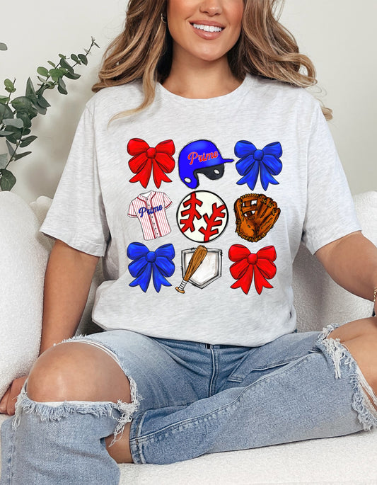 The Prime Baseball Coquette Tshirt