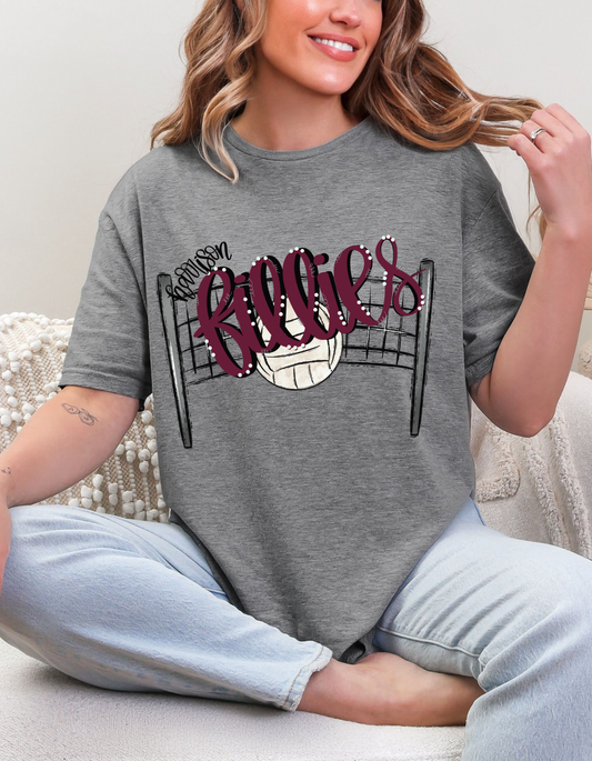 The Harrison Fillies Volleyball Tshirt