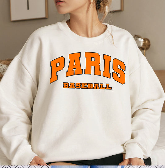 The Paris Baseball Sweatshirt