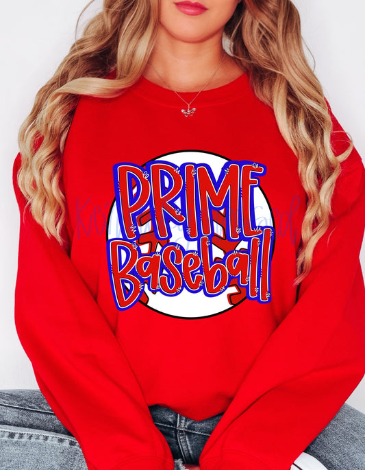 The Prime Baseball Sweatshirt