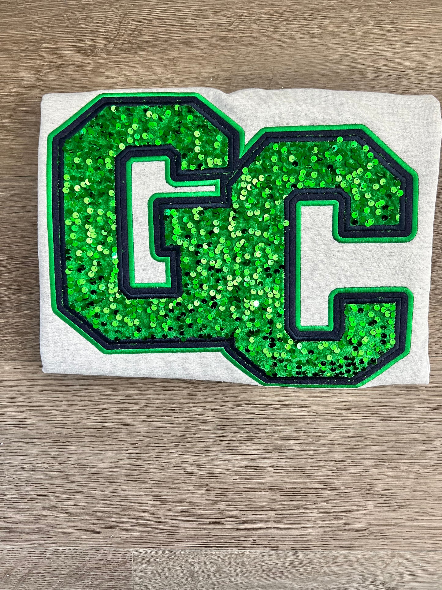 The Varsity Interlock Sequins Sweatshirt