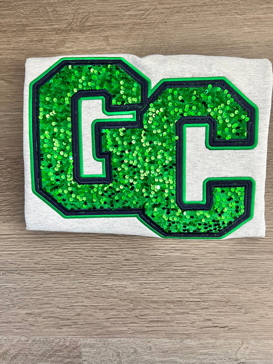 The Varsity Interlock Sequins Sweatshirt
