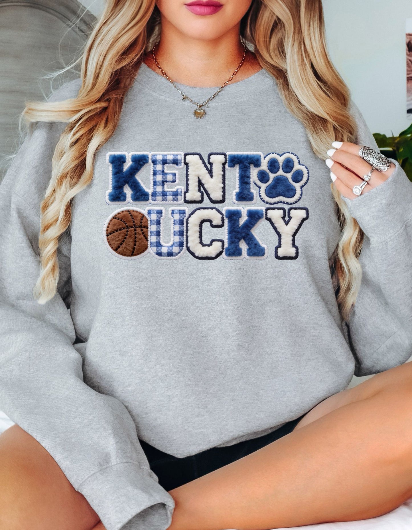 The Kentucky Faux Chenille Sweatshirt