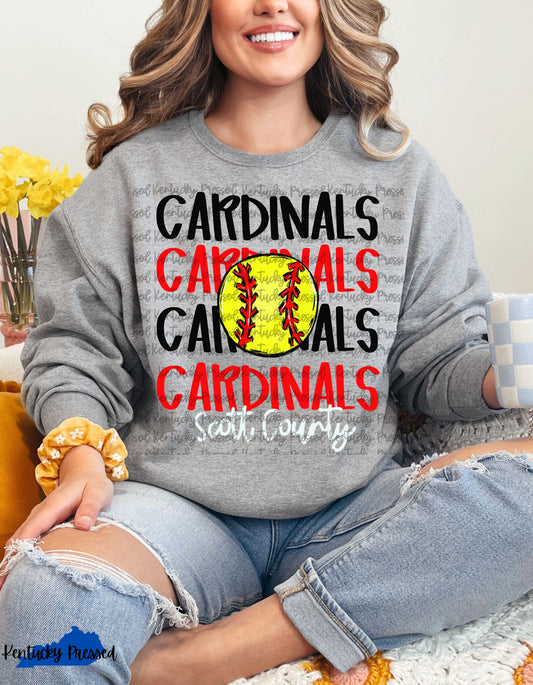The Cardinals Softball Sweatshirt