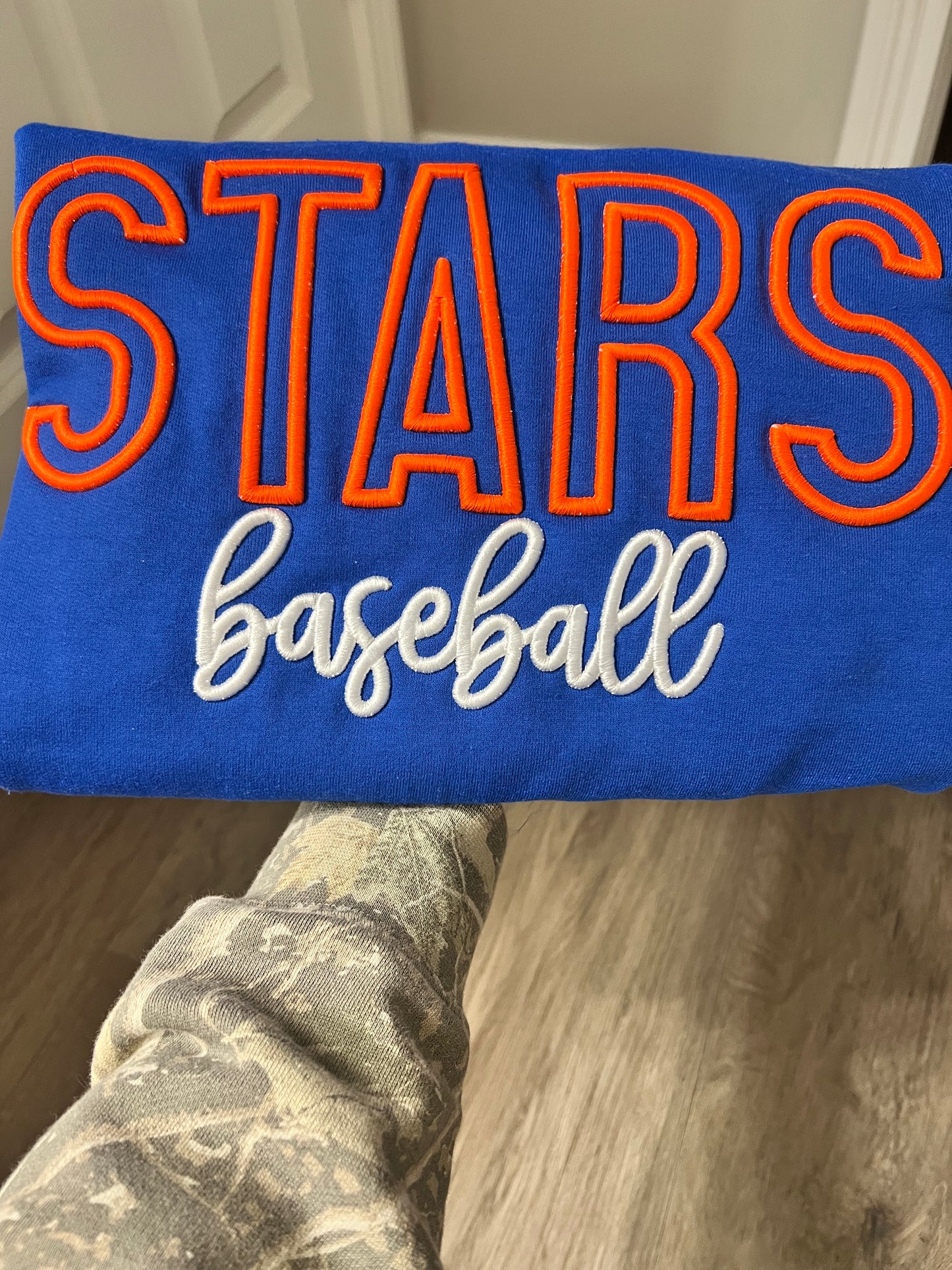 The Stars Baseball Puff Sweatshirt