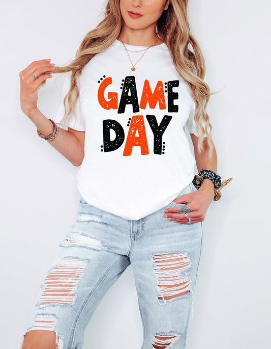 The Orange & Black Gameday Tshirt