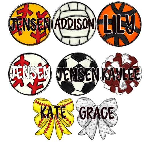 Sports Bag Tags