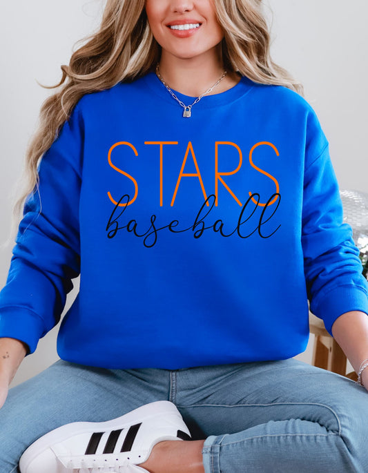 The Simple Stars Baseball Sweatshirt