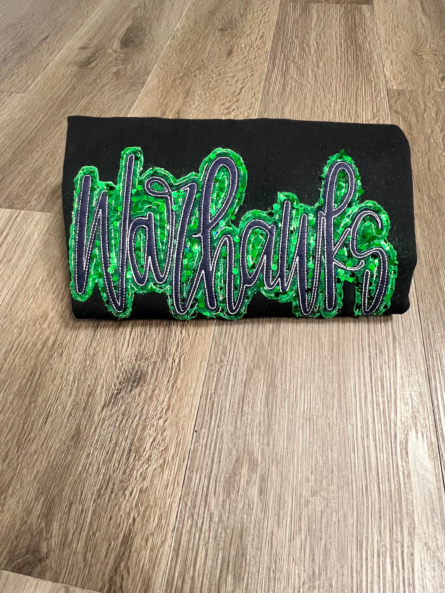 The Warhawks Embroidered Sequin Sweatshirt