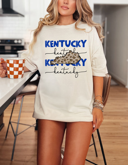 The Kentucky Leopard State Tee