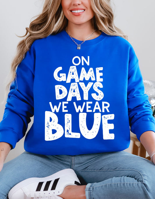 The Blue Gamedays Sweatshirt