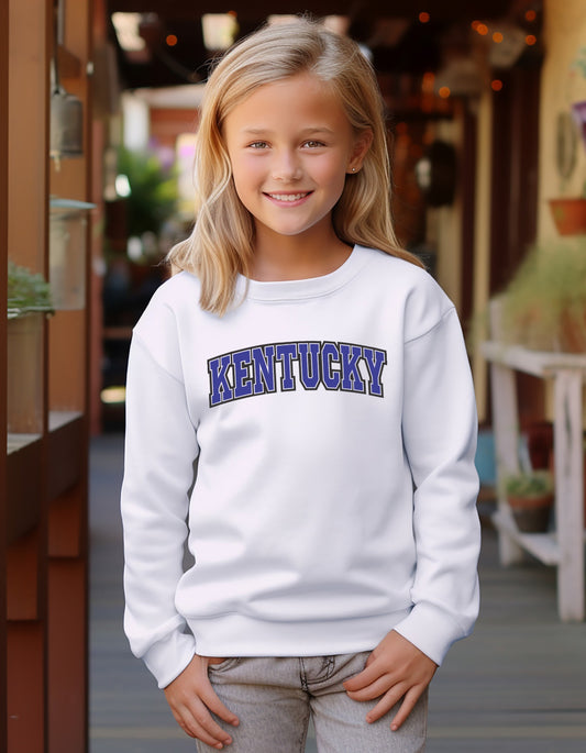 The Kentucky Arched Sweatshirt- Youth