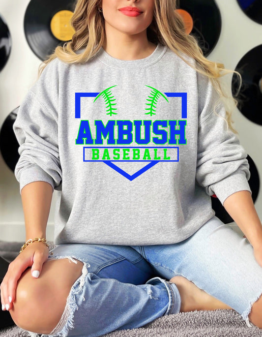 The Ambush Baseball Plate Sweatshirt