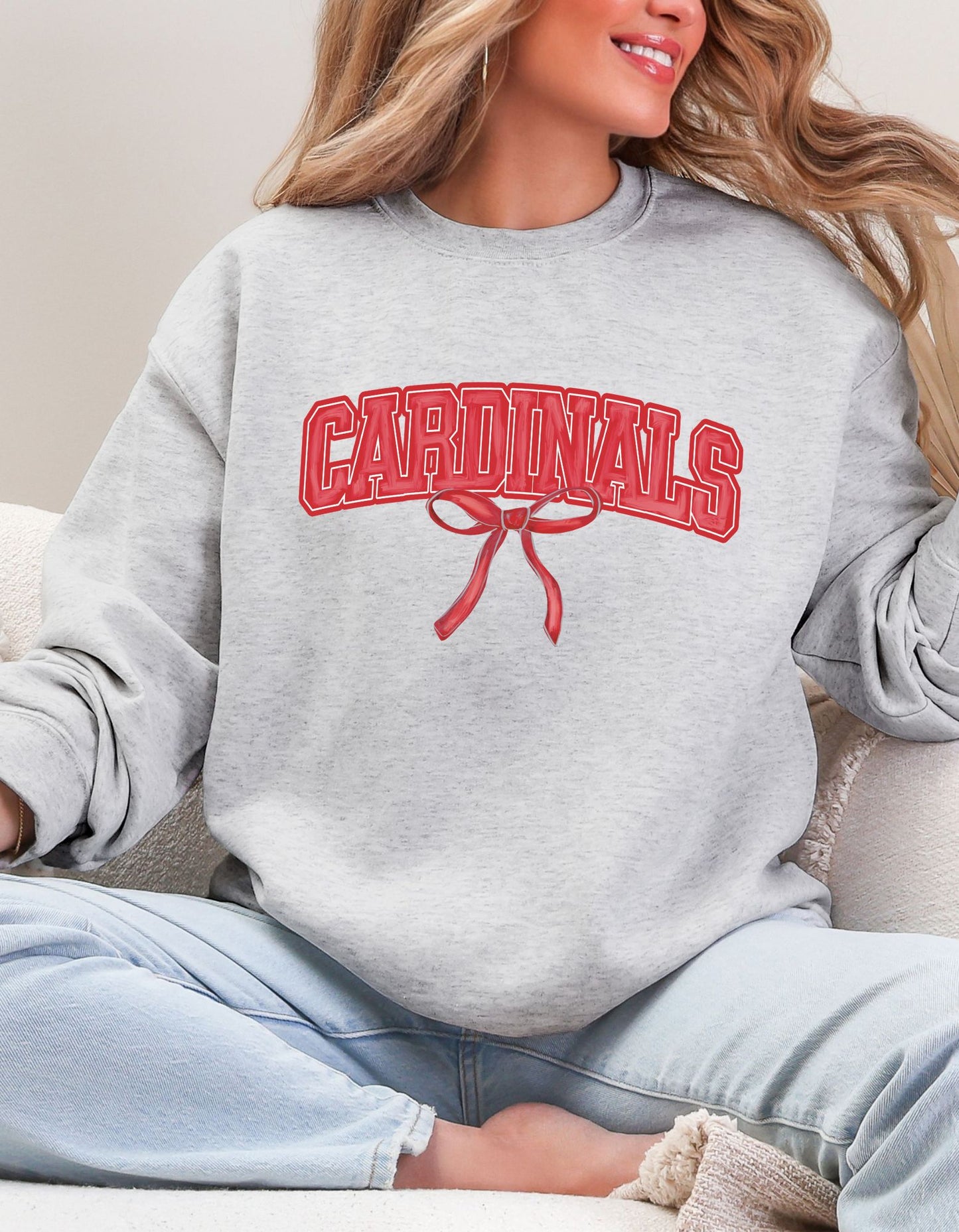 The Cardinals Bow Sweatshirt