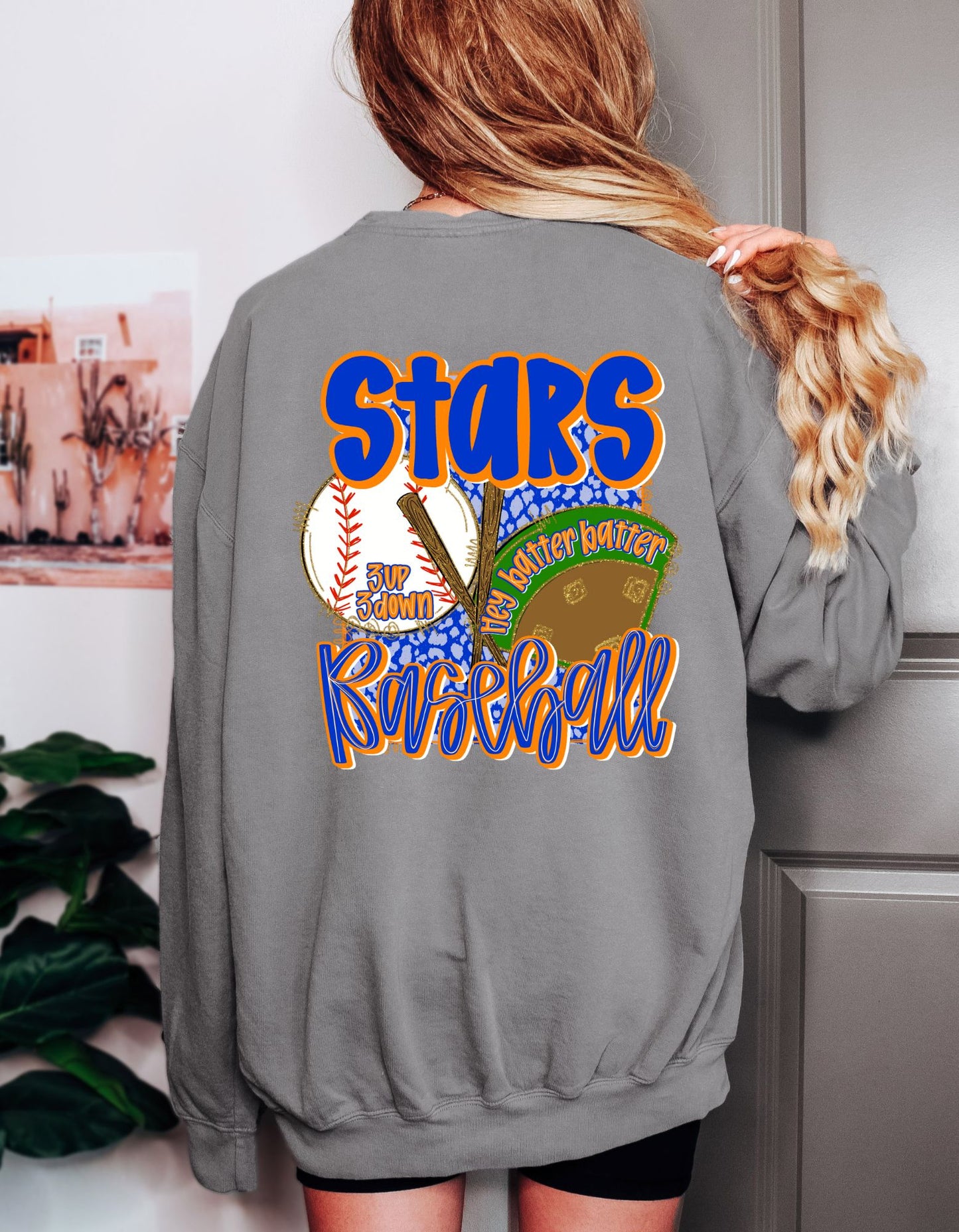 The Preppy Stars Baseball Sweatshirt