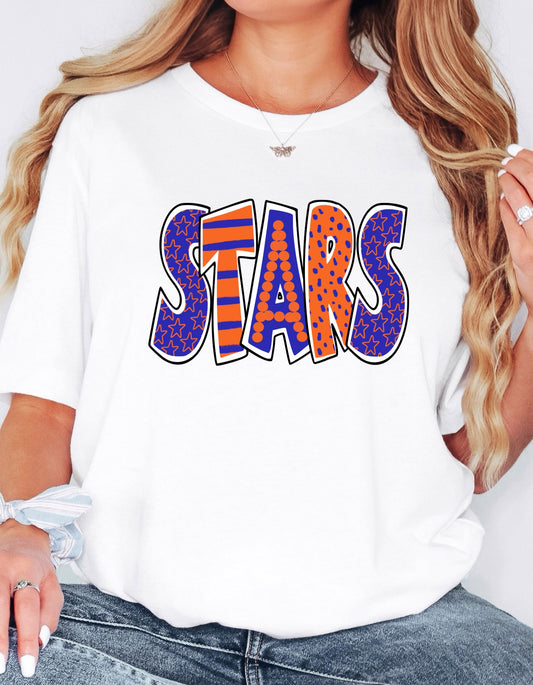 The Stars Doodle Tshirt