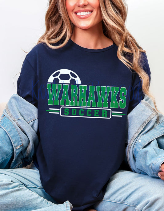The Warhawks Soccer Tshirt