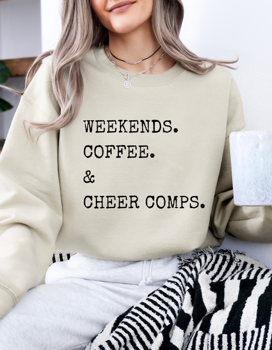 The Weekends Coffee & Cheer Comps Sweatshirt