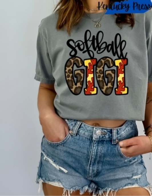 The Softball Gigi Tee