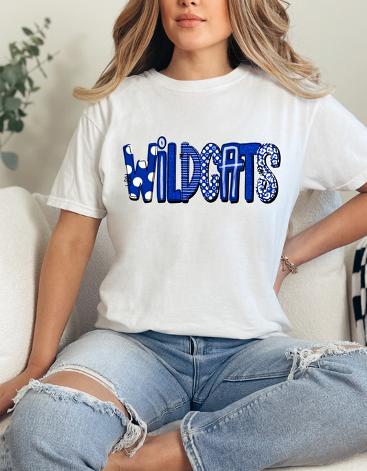 The Wildcats Doodle Tee
