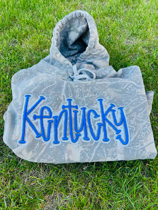 The Kentucky Puff Camo Hoodie