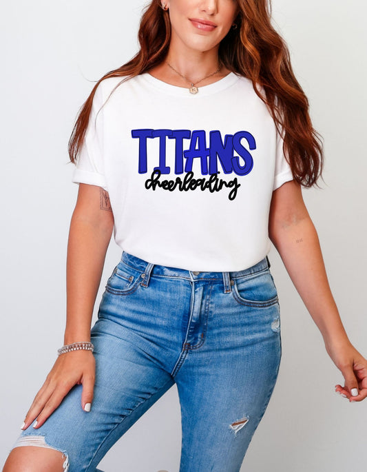 The Titans Cheer Tshirt